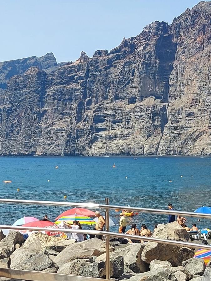 Incredible View, 2 Rooms Los Gigantes Acantilado de los Gigantes Kültér fotó